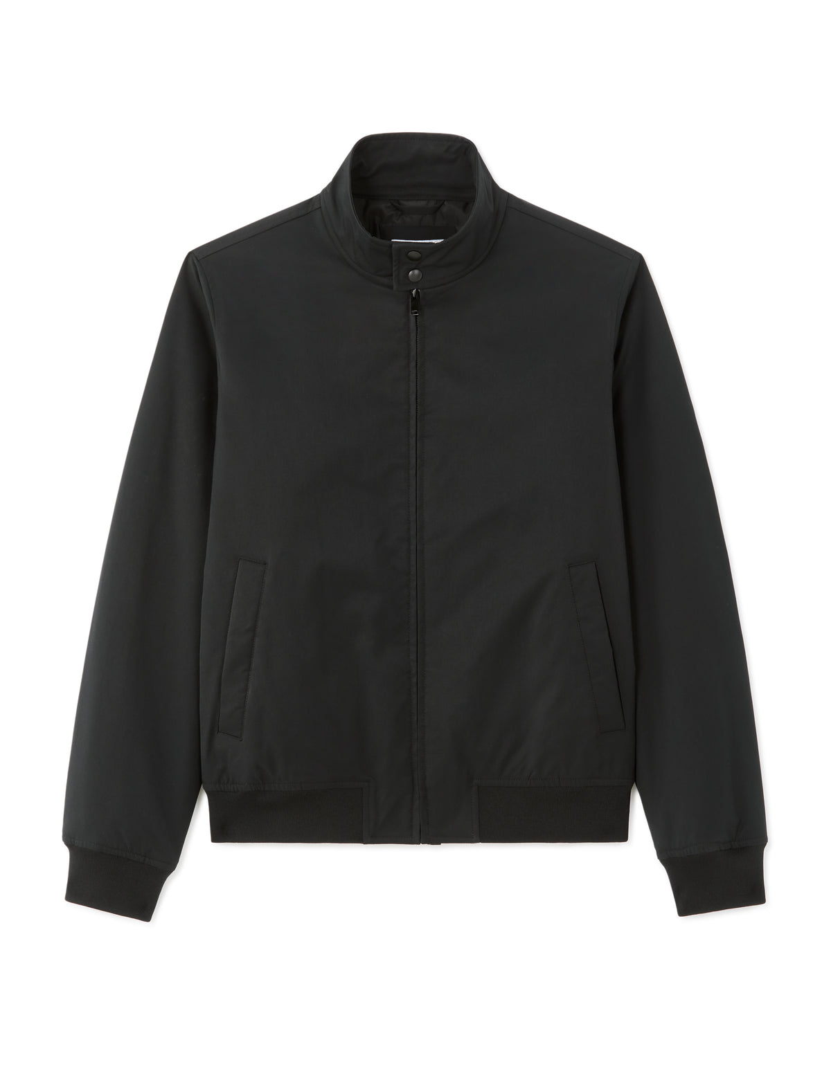 Regular Fit 100% Polyester Solid High Neck Jackets