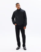 Regular Fit 100% Polyester Solid High Neck Jackets