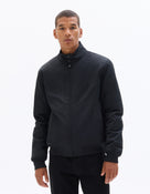 Regular Fit 100% Polyester Solid High Neck Jackets