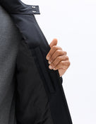 Regular Fit 100% Polyester Solid High Neck Jackets