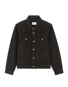 Boxy Fit 100% Cotton Solid Spread Collar Jackets
