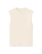 Regular Fit Poly-Cotton Solid Crew Neck T-Shirts