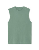 Regular Fit Poly-Cotton Solid Crew Neck T-Shirts