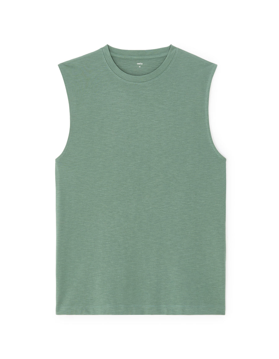 Regular Fit Poly-Cotton Solid Crew Neck T-Shirts
