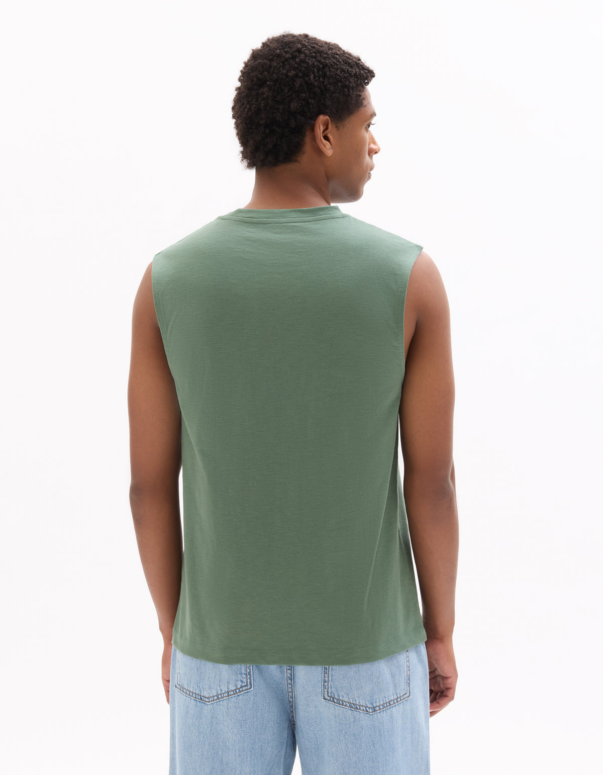 Regular Fit Poly-Cotton Solid Crew Neck T-Shirts