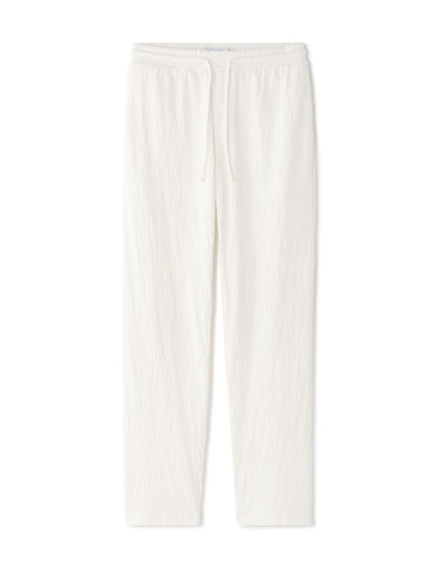 Straight Fit Poly-Cotton Solid Casual Trousers