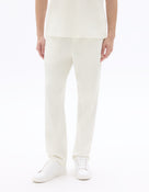 Straight Fit Poly-Cotton Solid Casual Trousers