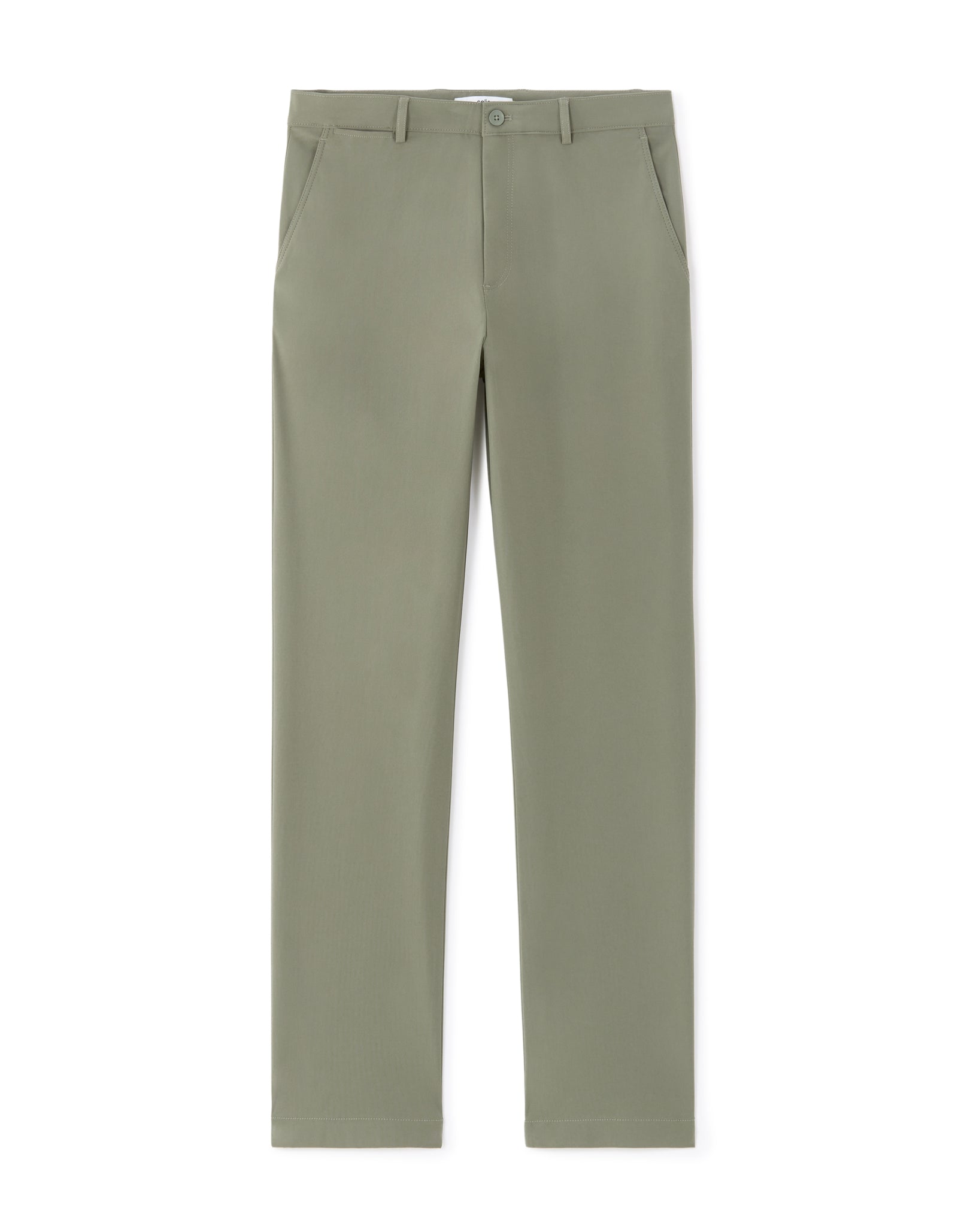 Celio Solid  Poly-Blend Green Casual Trouser