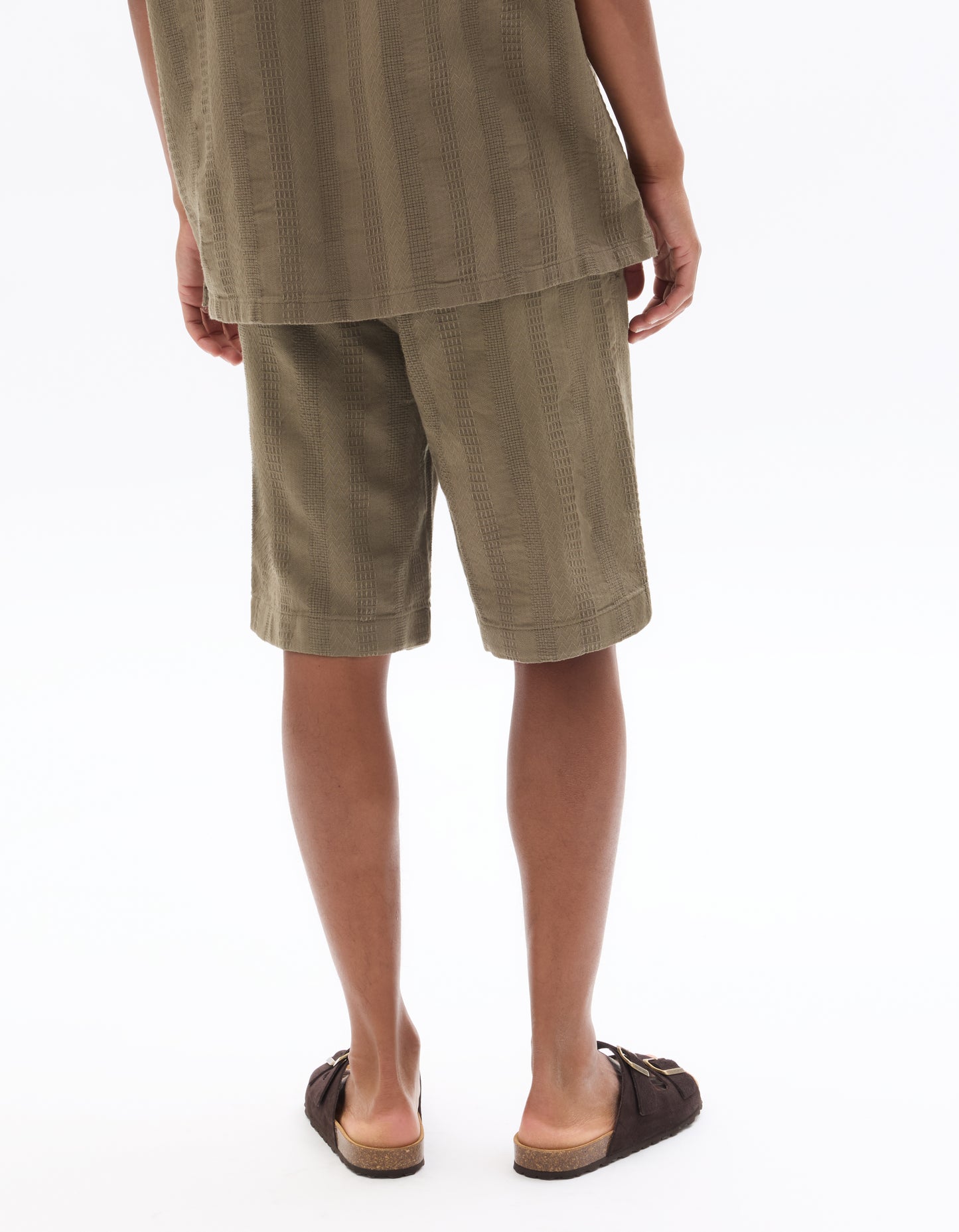 Bermuda Fit 100% Cotton Solid Bermuda