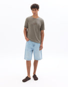 Boxy Fit Poly-Cotton Printed Crew Neck T-Shirts