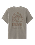 Boxy Fit Poly-Cotton Printed Crew Neck T-Shirts