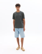 Boxy Fit Poly-Cotton Printed Crew Neck T-Shirts
