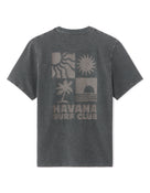 Boxy Fit Poly-Cotton Printed Crew Neck T-Shirts