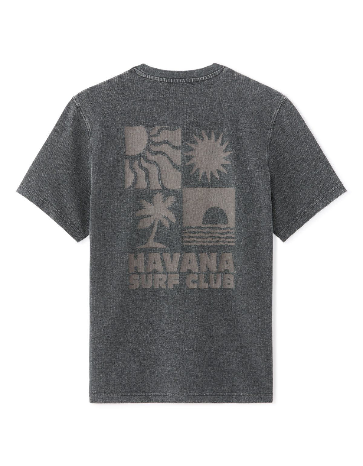 Boxy Fit Poly-Cotton Printed Crew Neck T-Shirts