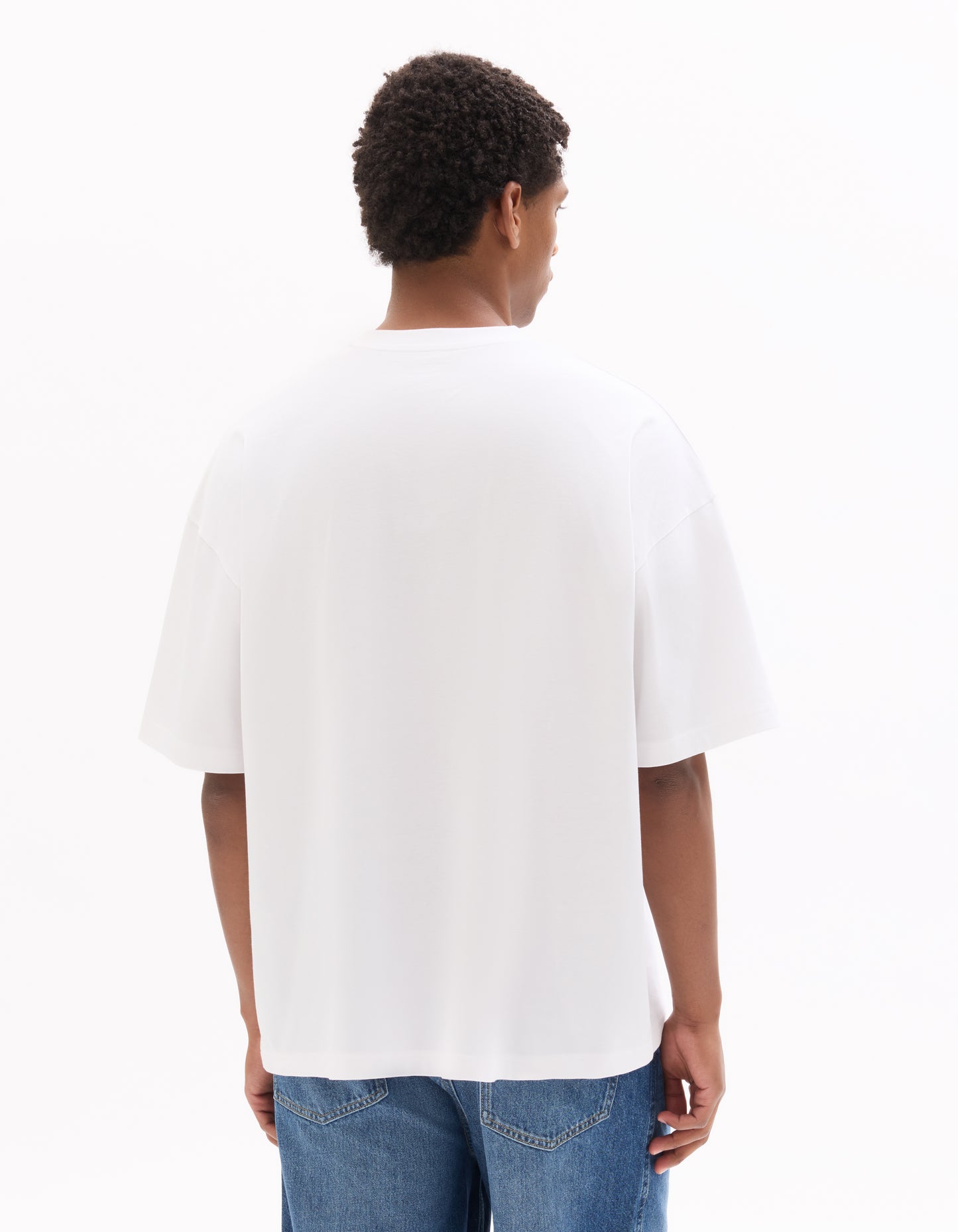 Regular Fit 100% Cotton Printed Crew Neck T-Shirts - Off White