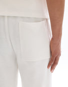Celio Solid  Cotton White Casual Trouser