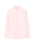 Slim Fit 100% Cotton Solid Spread Collar Shirts - Pink