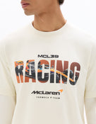 McLaren Racing Slim Fit 100% Cotton Crew Neck T-Shirt