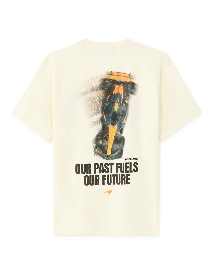 McLaren Racing Slim Fit 100% Cotton Crew Neck T-Shirt