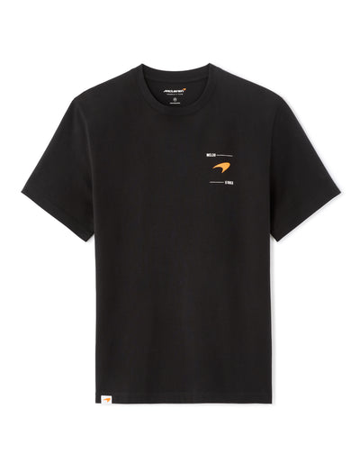McLaren Racing-Slim Fit- 100% Cotton-Crew Neck T-Shirt