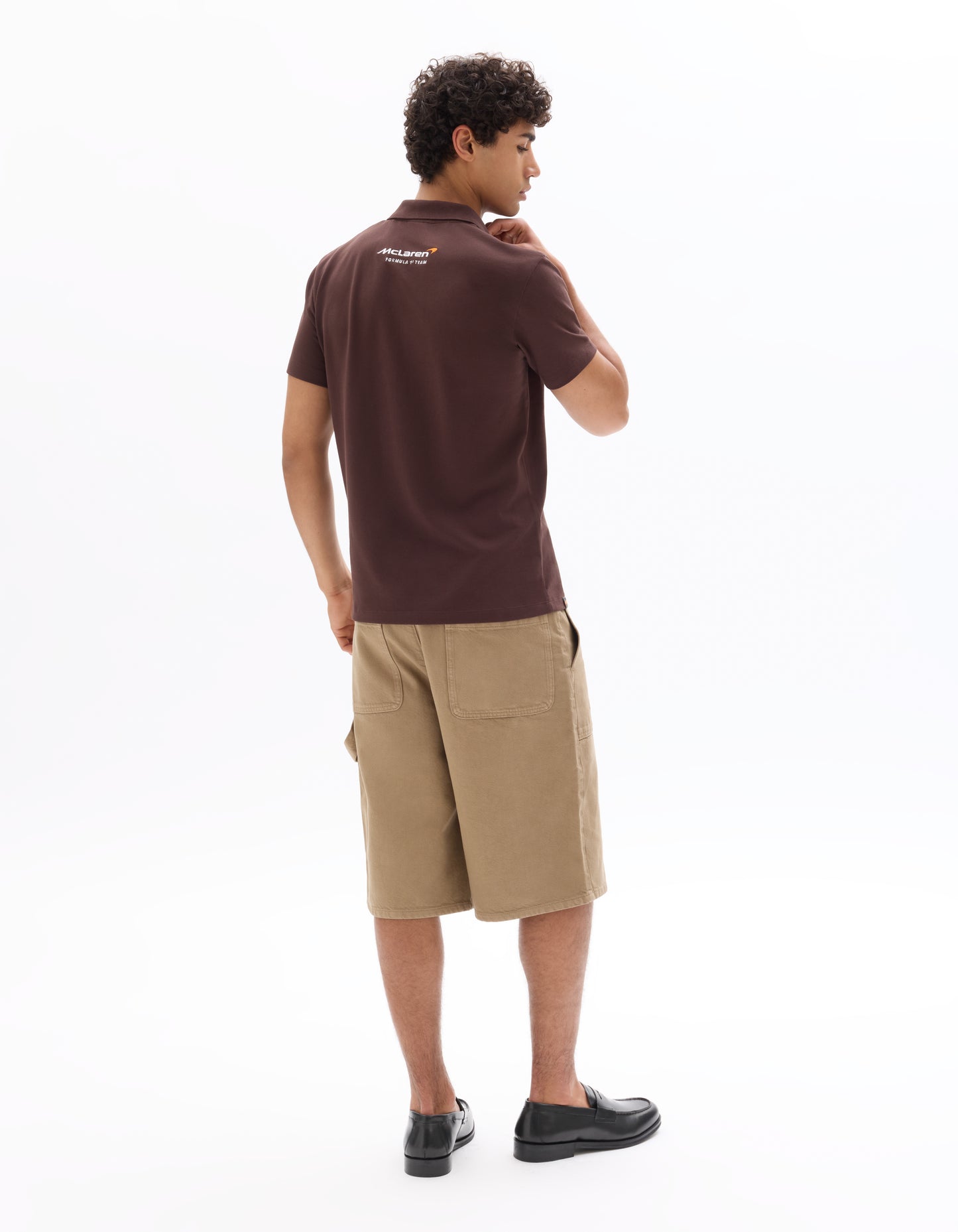 Regular Fit 100% Cotton Solid Polo Collar T-Shirts