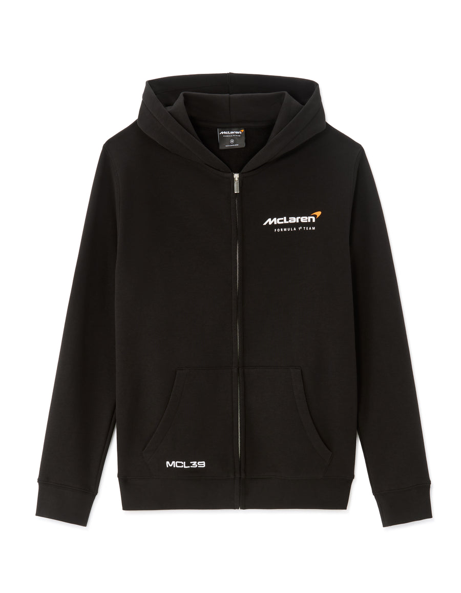McLaren Racing -Regular Fit -Black Zip-Up Sweatshirt