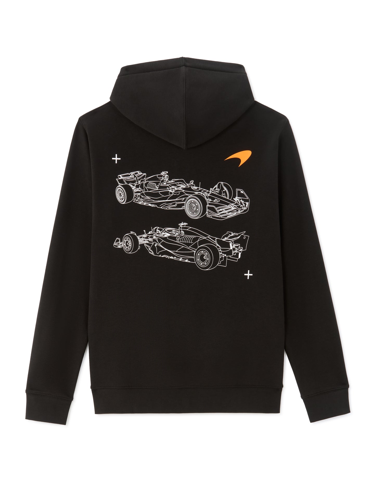 McLaren Racing -Regular Fit -Black Zip-Up Sweatshirt