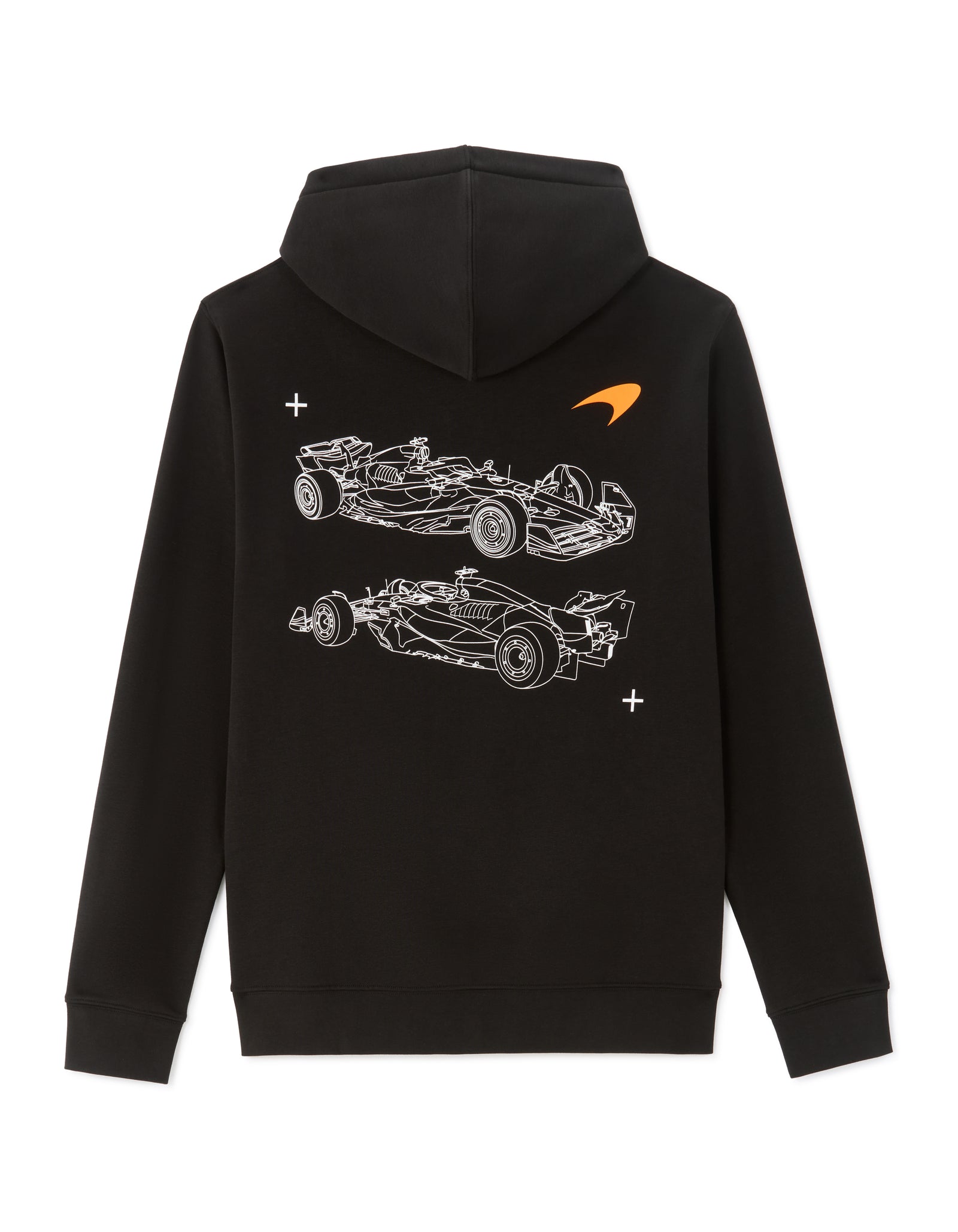McLaren Racing -Regular Fit -Black Zip-Up Sweatshirt