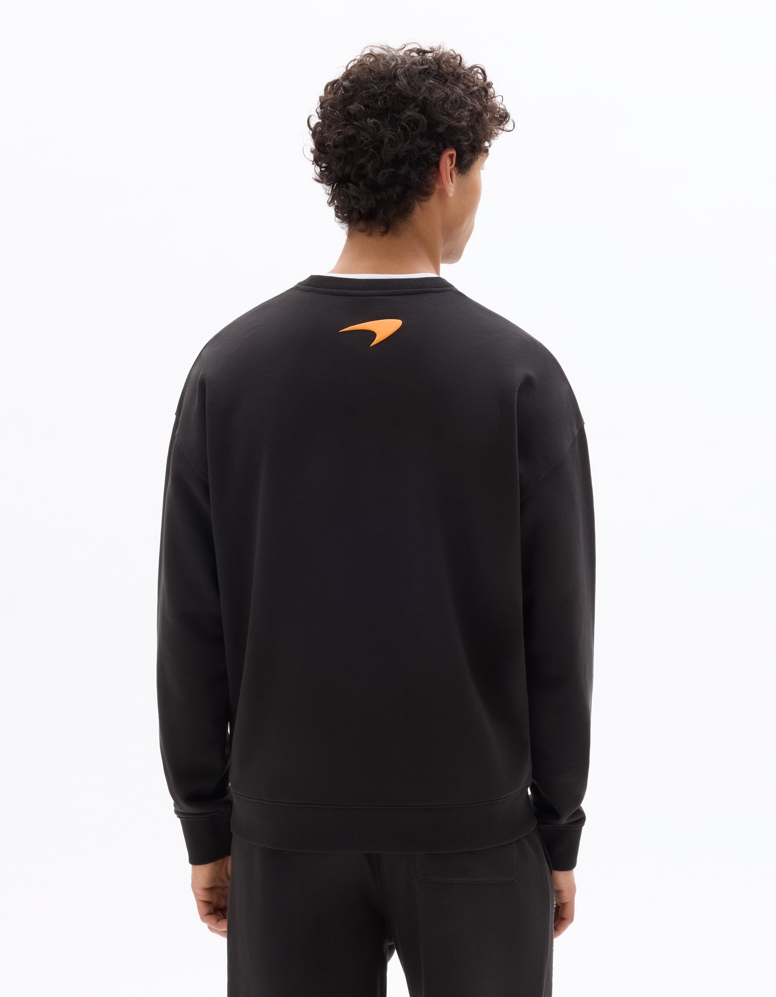 Regular Fit Poly-Cotton Solid Crew Neck Sweatshirts