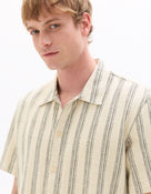 Regular Fit 100% Cotton Regular Collar Shirts - Off White