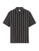 Regular Fit 100% Cotton Regular Collar Shirts - Black