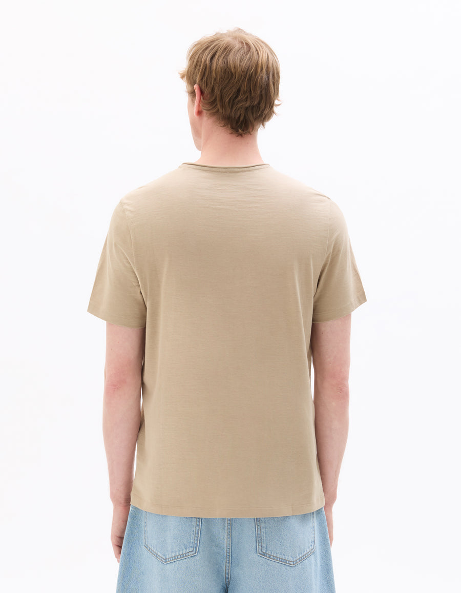 Regular Fit 100% Cotton Solid V Neck T-Shirts