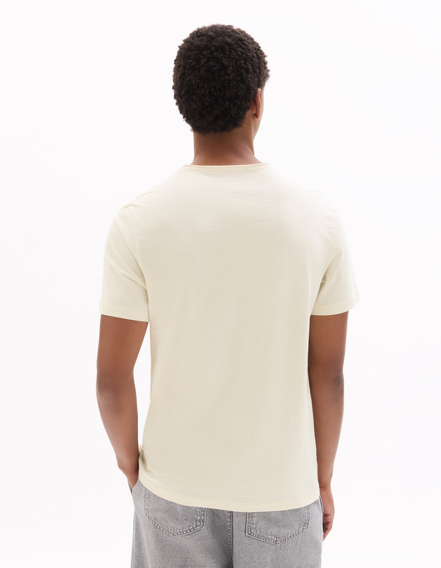Regular Fit 100% Cotton Solid V Neck T-Shirts
