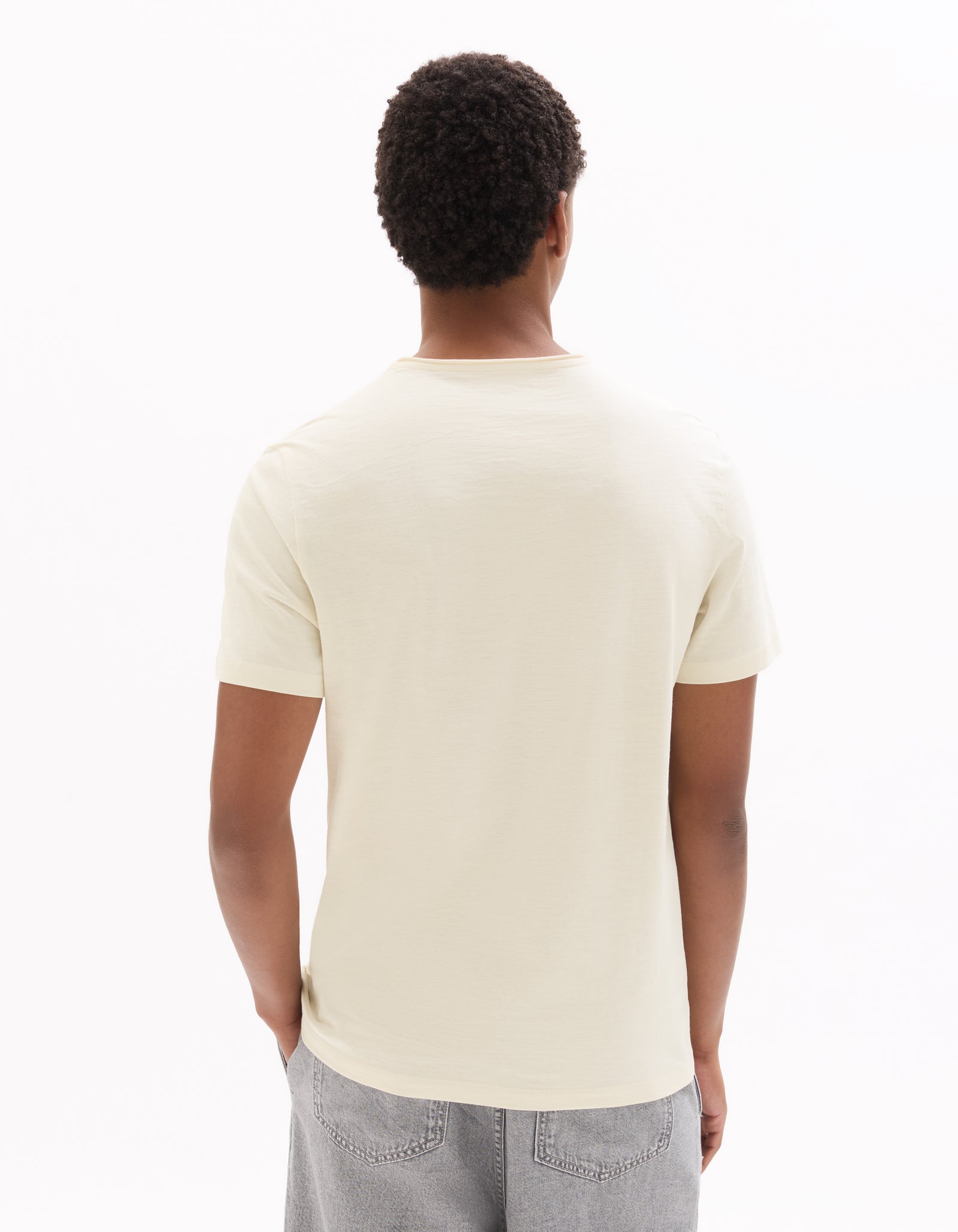 Regular Fit 100% Cotton Solid V Neck T-Shirts