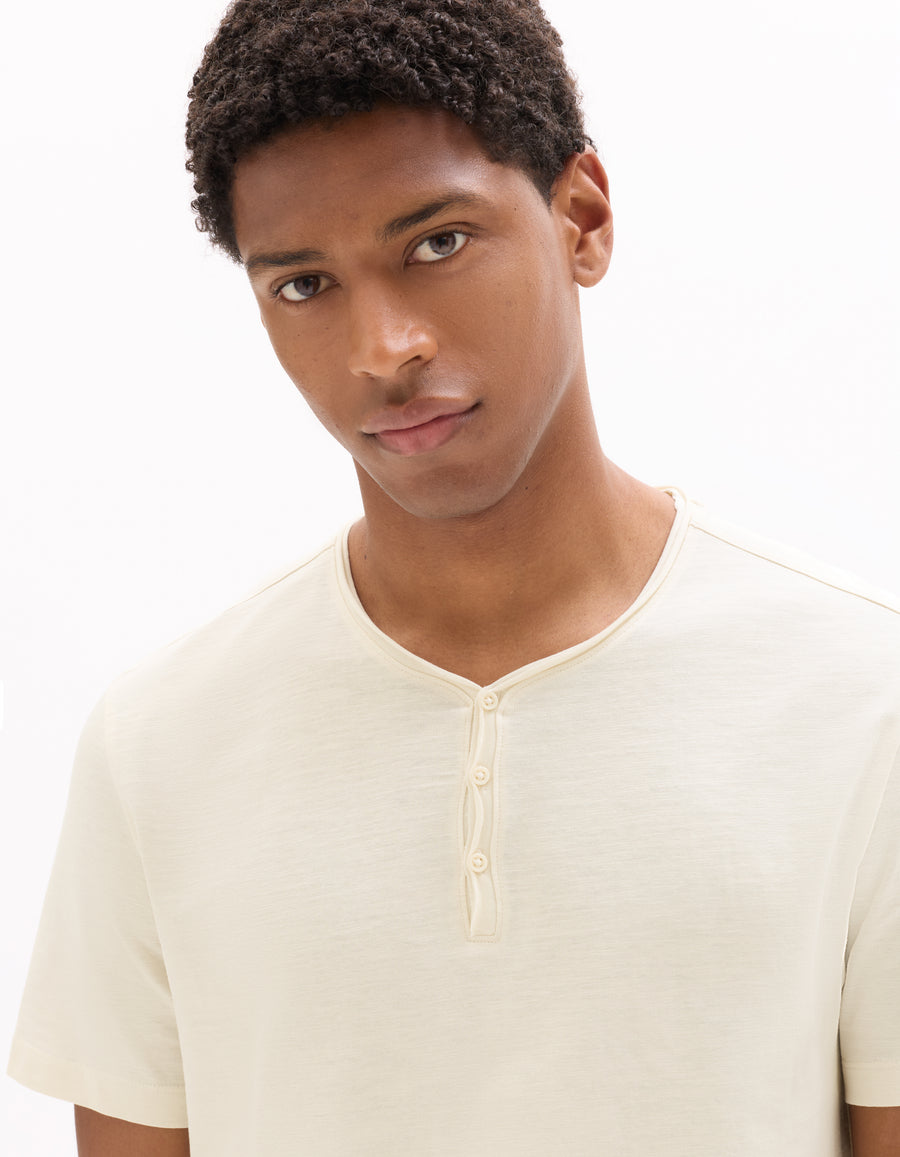 Regular Fit 100% Cotton Solid V Neck T-Shirts