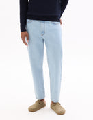 Cropped 100% Cotton Solid Jeans