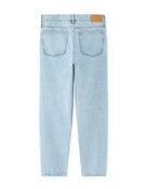 Cropped 100% Cotton Solid Jeans