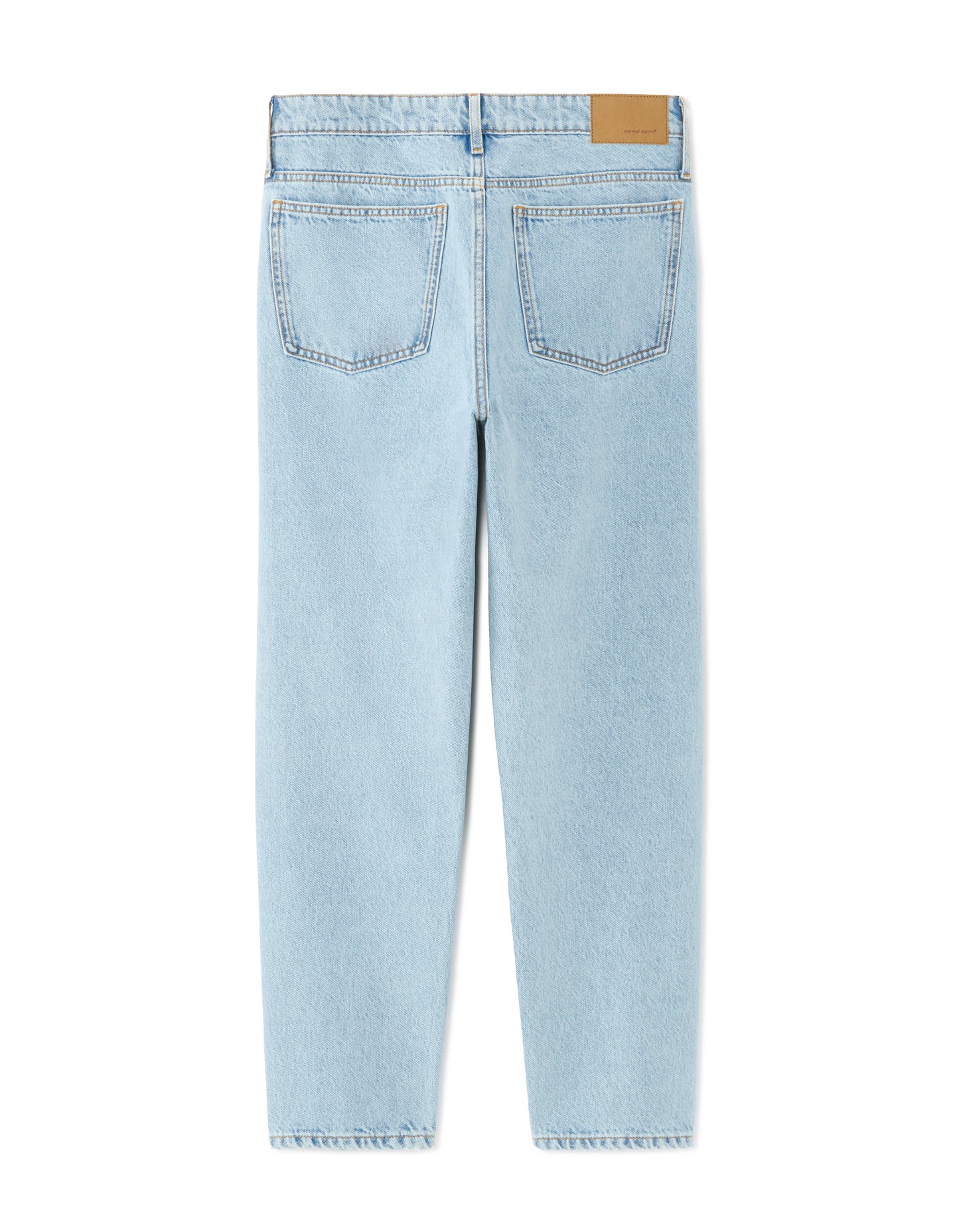 Cropped 100% Cotton Solid Jeans