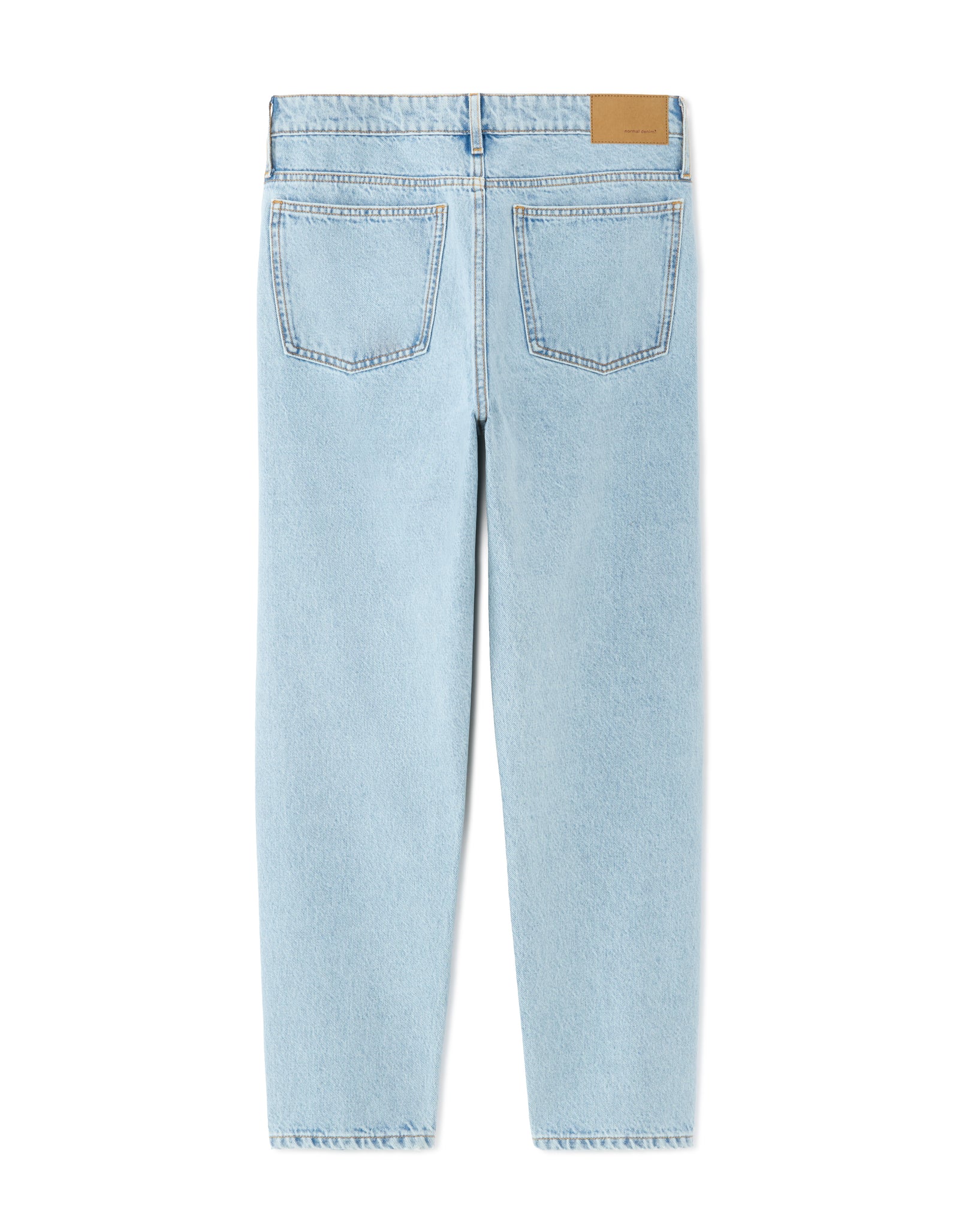 Cropped 100% Cotton Solid Jeans