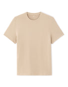 Regular Fit 100% Cotton Textured Crew Neck T-Shirts