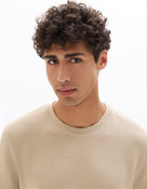 Regular Fit 100% Cotton Textured Crew Neck T-Shirts