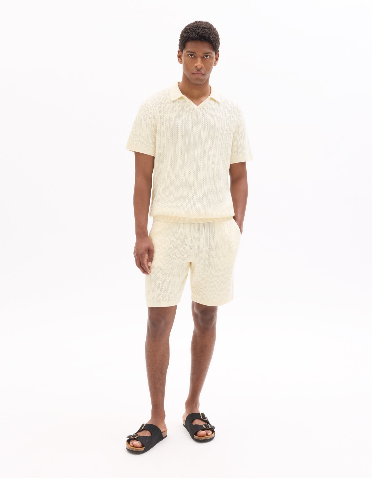 Regular Fit 100% Cotton Solid Polo Collar T-Shirts