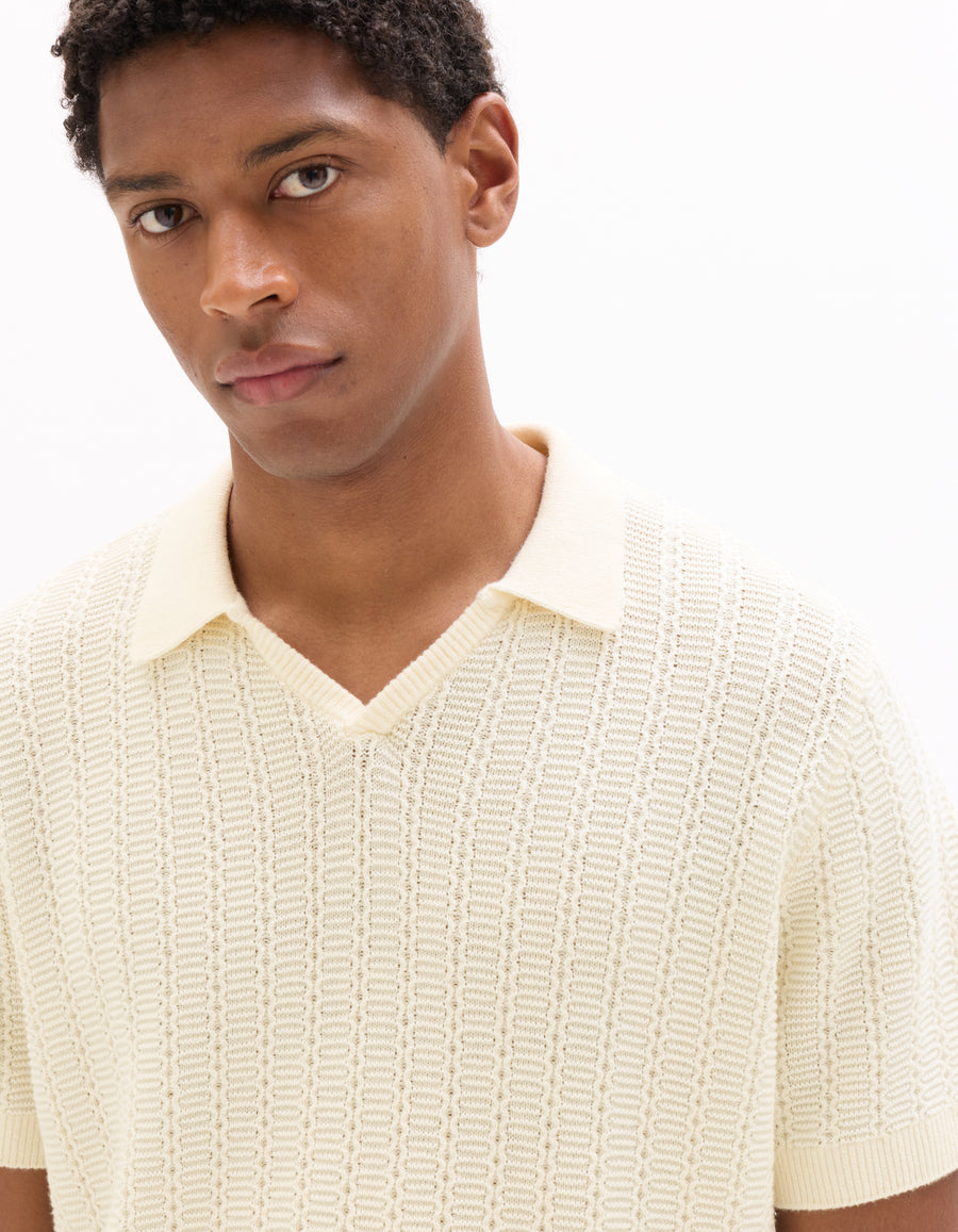 Regular Fit 100% Cotton Solid Polo Collar T-Shirts