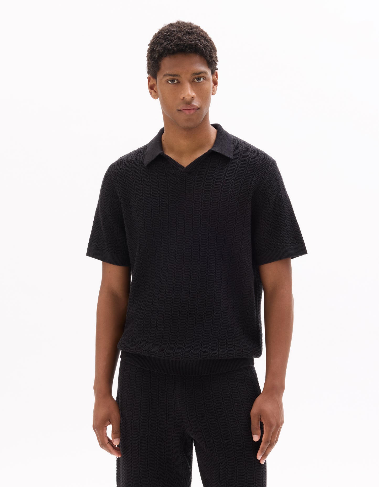 Regular Fit 100% Cotton Solid Polo Collar T-Shirts