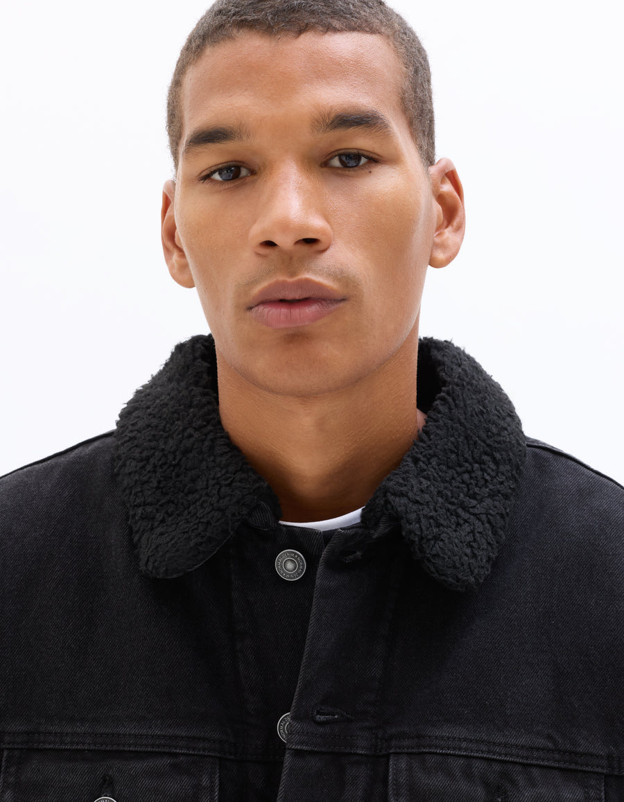 Regular Fit 100% Cotton Solid Spread Collar Jackets