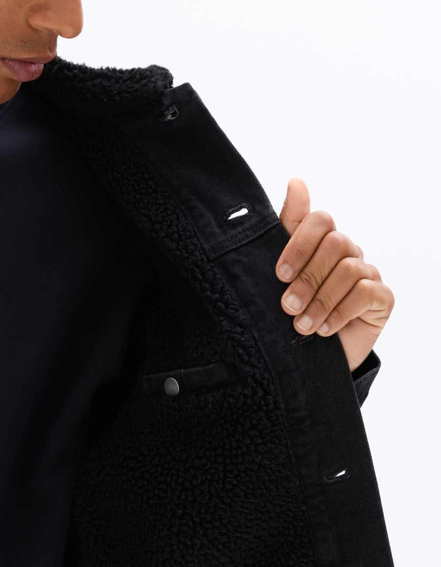 Regular Fit 100% Cotton Solid Spread Collar Jackets