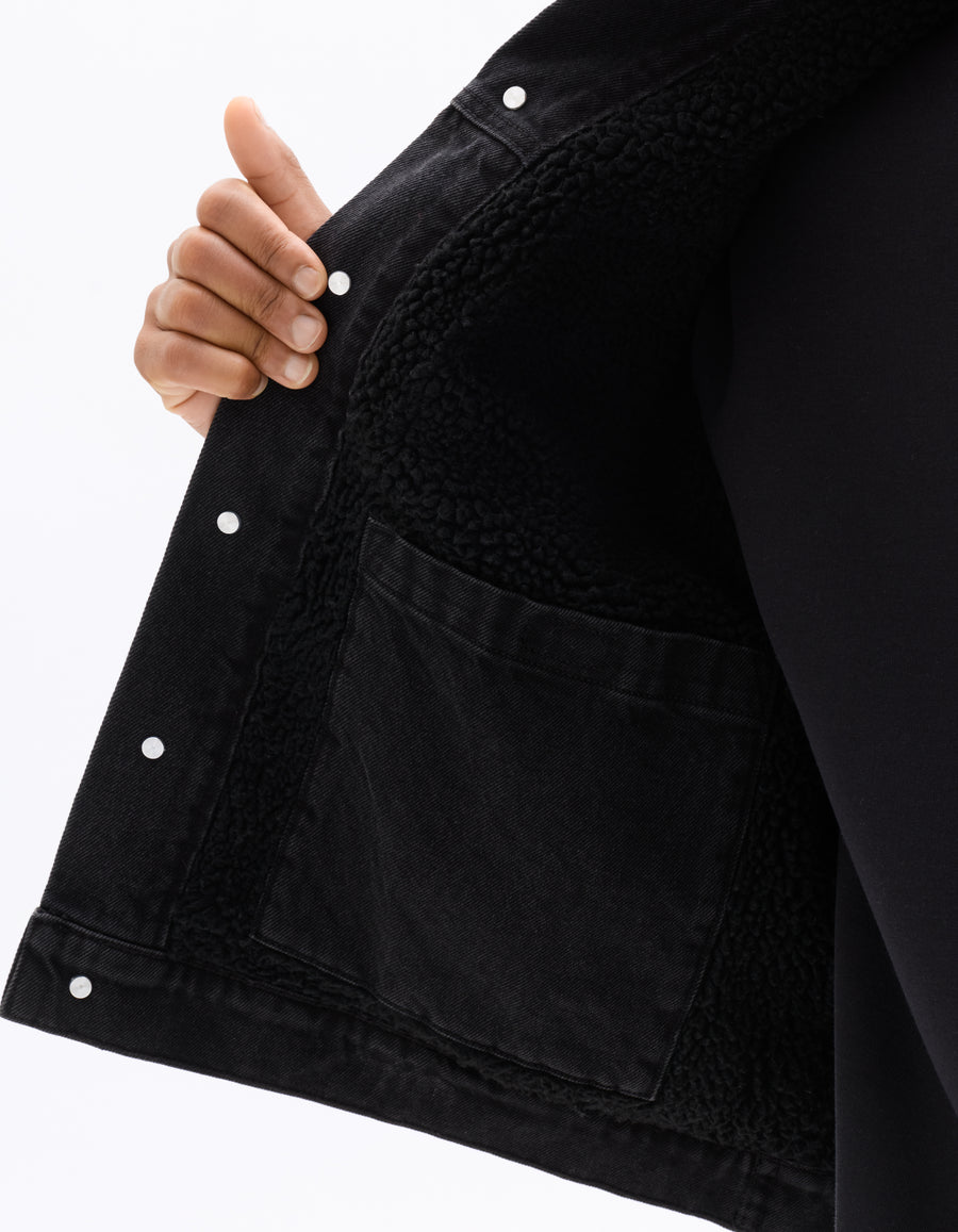 Regular Fit 100% Cotton Solid Spread Collar Jackets