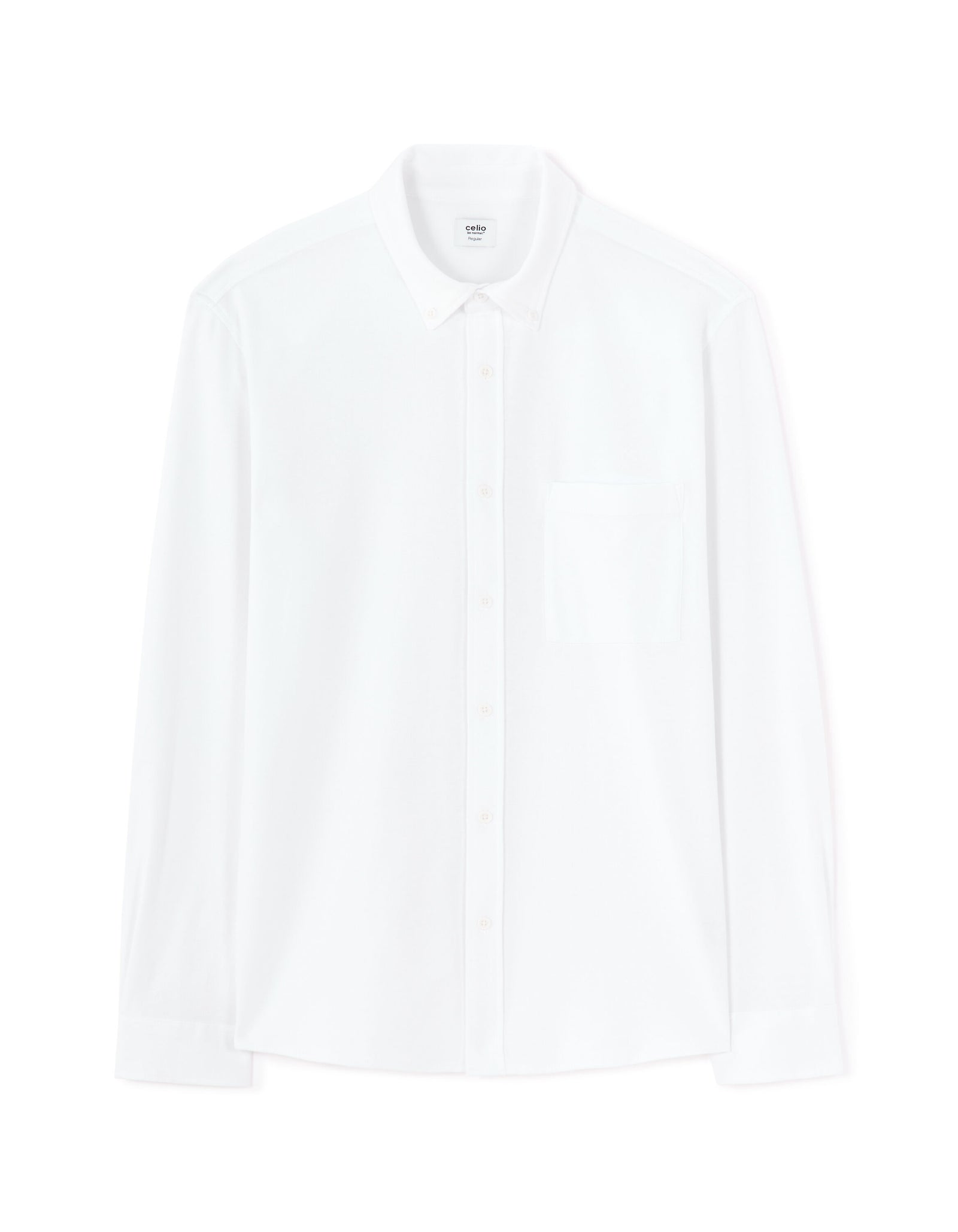 Regular Fit 100% Cotton Solid Spread collar Shirts
