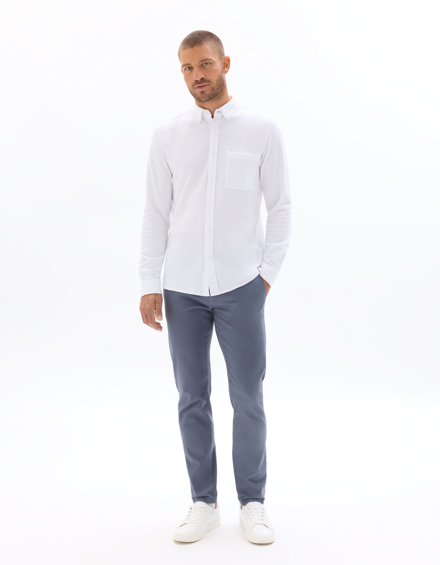 Regular Fit 100% Cotton Solid Spread collar Shirts