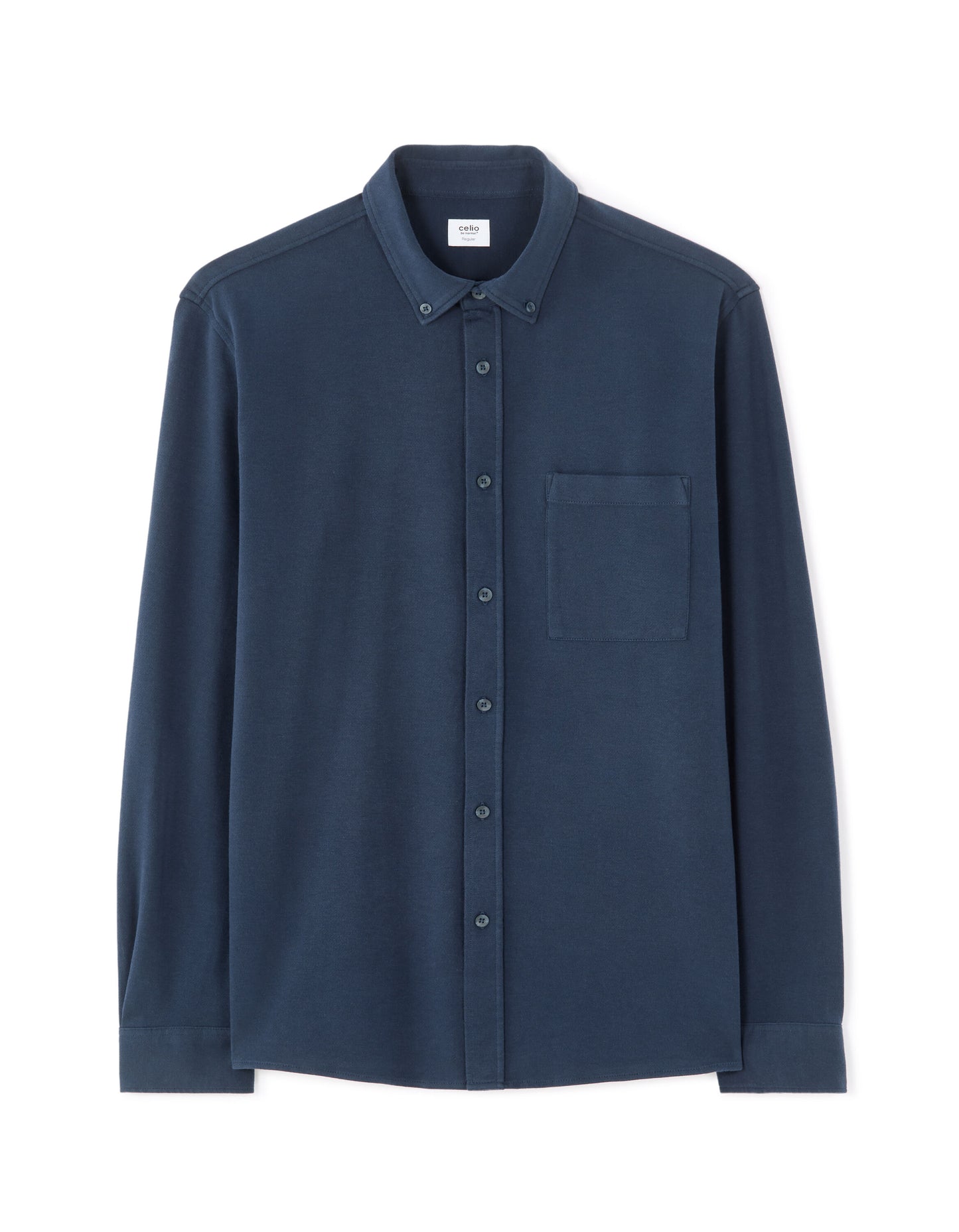 Regular Fit 100% Cotton Solid Spread collar Shirts